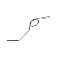 Palec sprężynowy zagarniacza 7mm - lewy