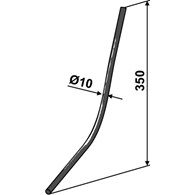 Palec zagarniający 10mm