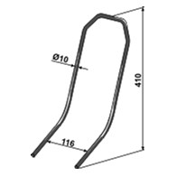 Palec zagarniający 10mm