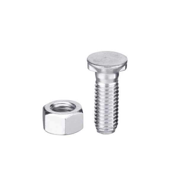 Śruba płużna dwunoskowa M14x2x40