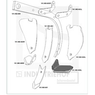 Lemiesz skrzydełkowy - lewy - Delta Flex