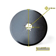 Talerz redlicy wysiewającej fi 330x4