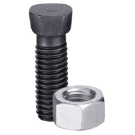 Śruba dwuścięta z nakrętką sześciokątną 12x38 12,9