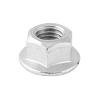 Nakrętka zaciskowa z kołnierzem