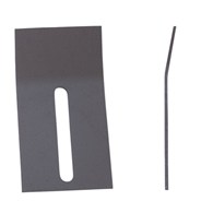 Skrobak metalowy do wału Packera