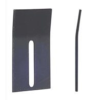 Skrobak metalowy do wału Packera