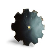 Talerz uzębiony Z-10 fi 660 otwór 40x40 stal borow