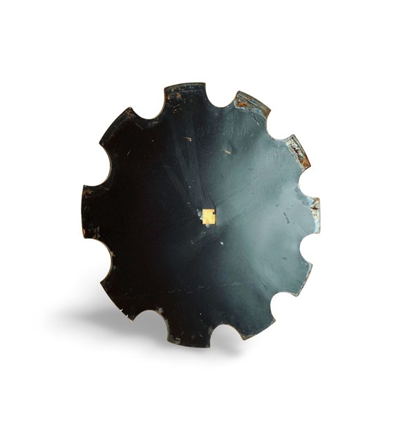 Talerz uzębiony Z-10 fi 660 otwór 40x40 stal borow