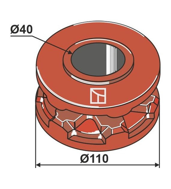 Koło łańcuchowe  110
