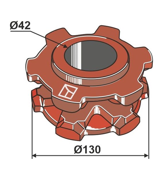 Koło łańcuchowe  130