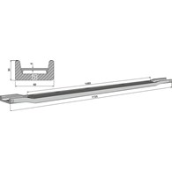 Listwa przenośnika podłogowego