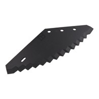 Nóż do paszowozu, lewy - napawana stopem twardym