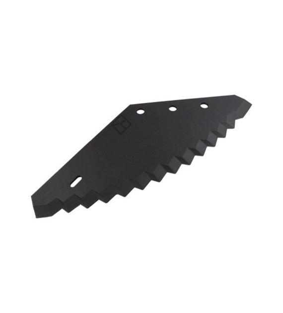 Nóż do paszowozu, lewy - napawana stopem twardym