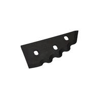 Nóż do paszowozu - napawana stopem twardym - lewy