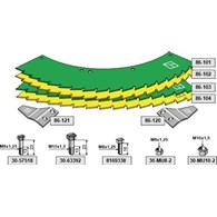 Nóż ząbkowany - zestaw