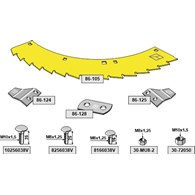 Nóż ząbkowany - zestaw