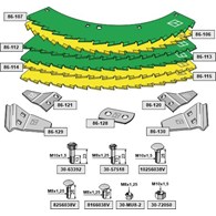 Nóż ząbkowany - zestaw