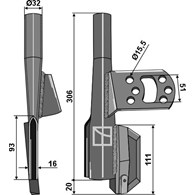 Redlica siewnika - prawa