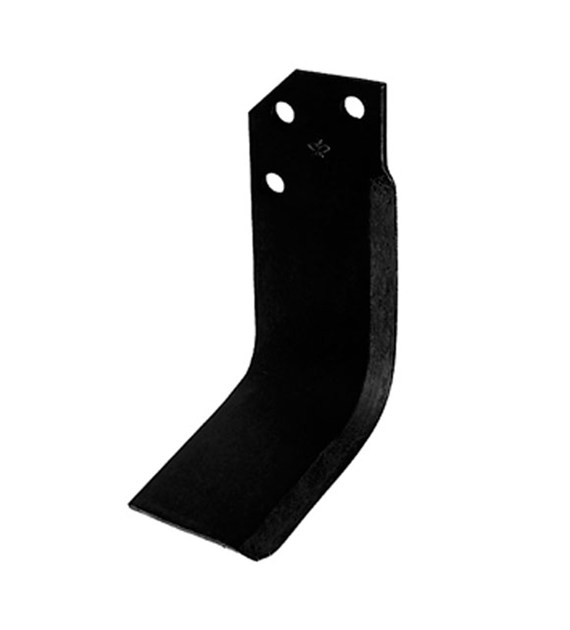 Nóż glebogryzarki 192x70mm, lewy