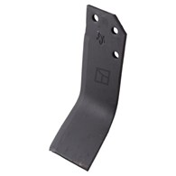 Nóż glebogryzarki 192x70mm, prawy