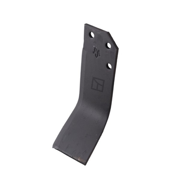 Nóż glebogryzarki 192x70mm, prawy