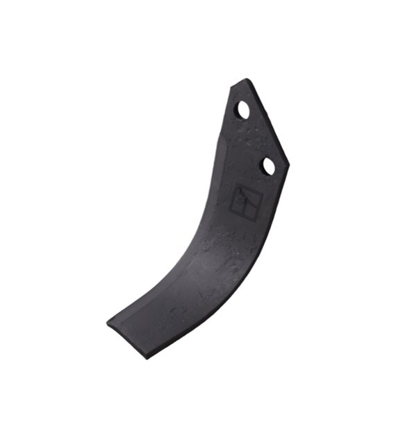 Nóż glebogryzarki 185x60mm, prawy