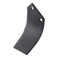 Nóż glebogryzarki 210x105mm, prawy