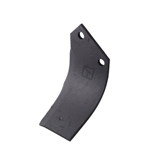Nóż glebogryzarki 210x105mm, prawy