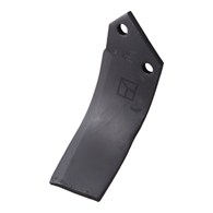 Nóż glebogryzarki 190x80mm, prawy