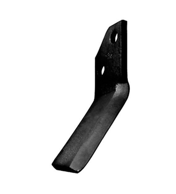 Nóż glebogryzarki 220x70mm, lewy