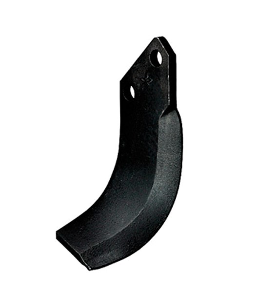 Nóż glebogryzarki 173x60mm, lewy