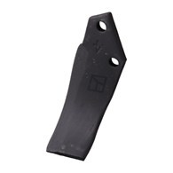 Nóż glebogryzarki 173x60mm, prawy