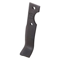 Nóż glebogryzarki 208x45mm, prawy