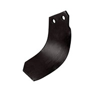 Nóż glebogryzarki 185x70mm, lewy