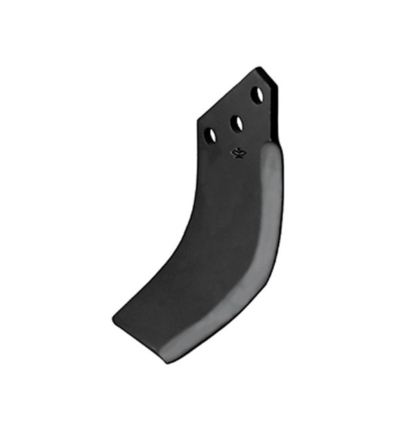 Nóż glebogryzarki 218x90mm, lewy