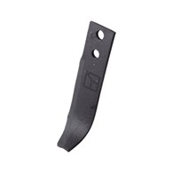 Nóż glebogryzarki 125x30mm, prawy