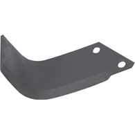 Nóż glebogryzarki 234x80mm, lewy