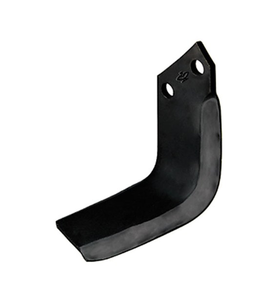 Nóż glebogryzarki 180x70mm, lewy