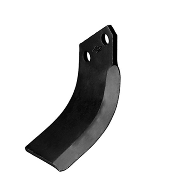 Nóż glebogryzarki 145x60mm, lewy