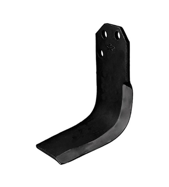 Nóż glebogryzarki 180x80mm, lewy