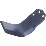 Nóż glebogryzarki 180x80mm, lewy