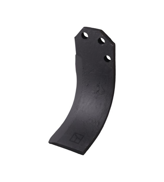 Nóż glebogryzarki 180x80mm, prawy