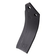 Nóż glebogryzarki 190x70mm, prawy