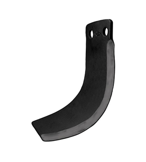 Nóż glebogryzarki 192x80mm, lewy