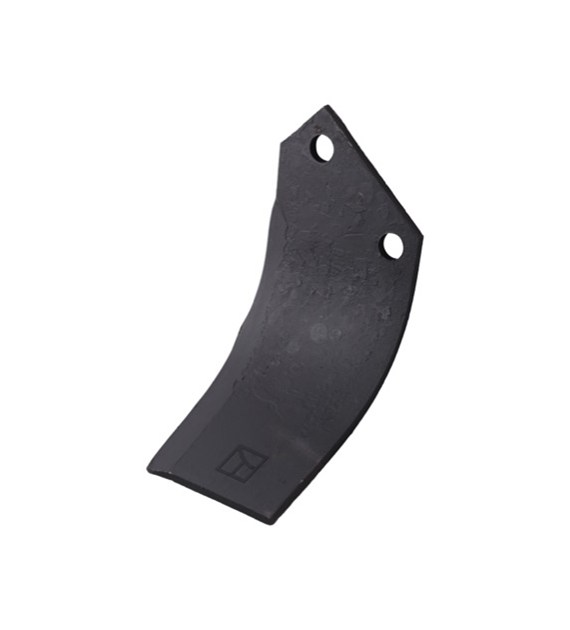 Nóż glebogryzarki 210x105mm, prawy