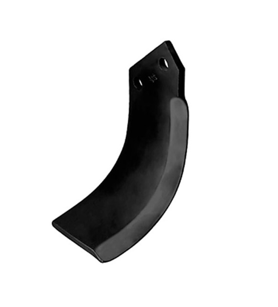 Nóż glebogryzarki 197x80mm, lewy