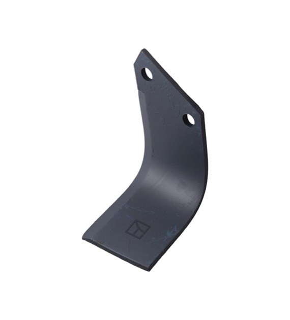 Nóż glebogryzarki 200x105mm, prawy