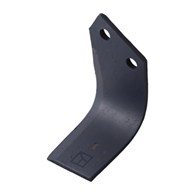 Nóż glebogryzarki 185x90mm, prawy