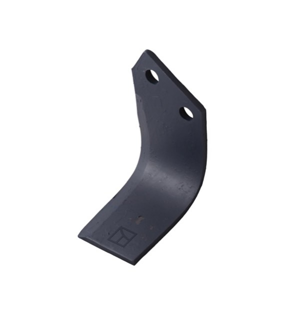 Nóż glebogryzarki 185x90mm, prawy