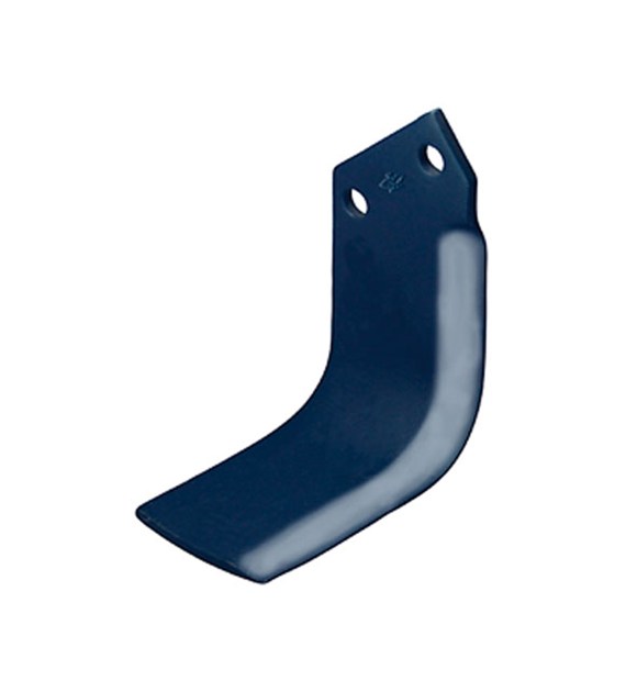 Nóż glebogryzarki 185x80mm, lewy